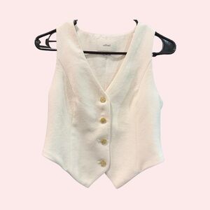 Wilfred Ivory Sleeveless Pacino Vest
